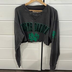 Cropped University of North Dakota Sweatshirt